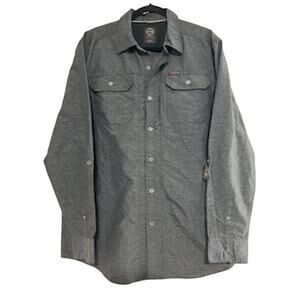 Wrangler ATG Men's sz L Utility Long Sleeve Shirt